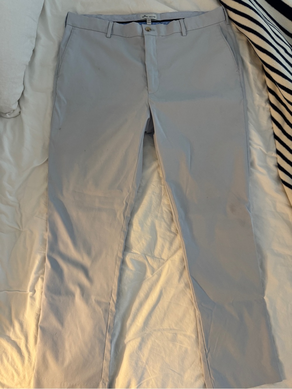 Peter Millar Light Blue Slim Chinos 36/30